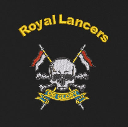 Royal Lancers embroidered clothing