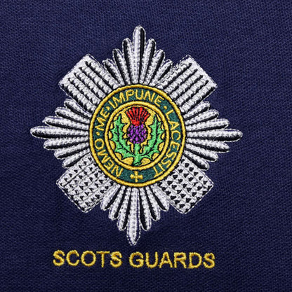 Scots Gards embroidered t-shirts and hoodies.