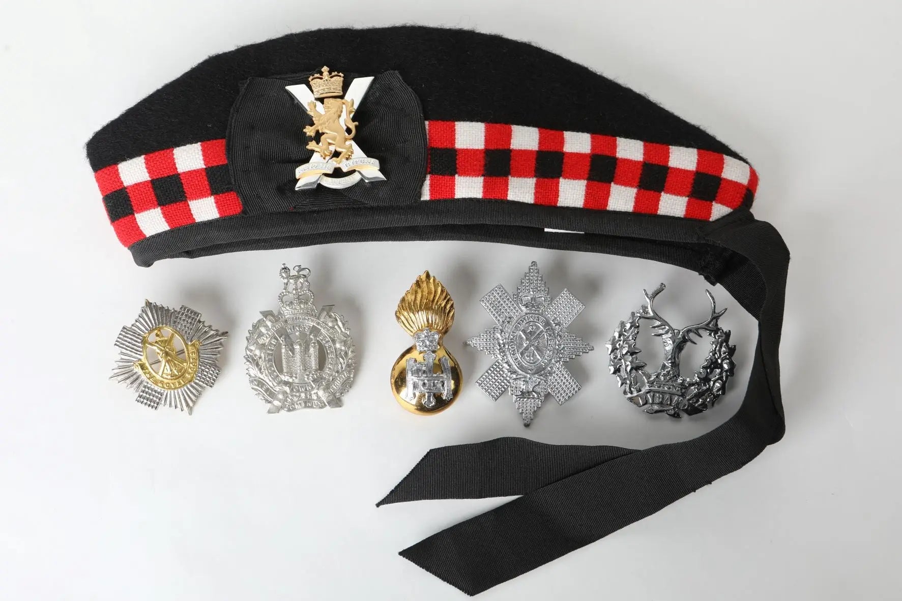 Regimental Glengarry & Cap Badge from – The Regimental Store Ltd