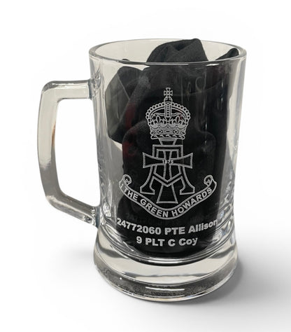 The Green Howards regiment engraved gifts.