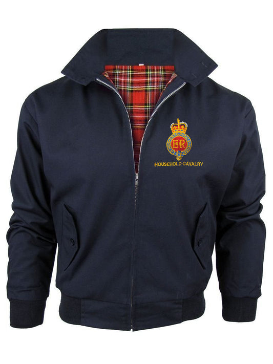 Household Cavalry embroidered harrington casual jacket.