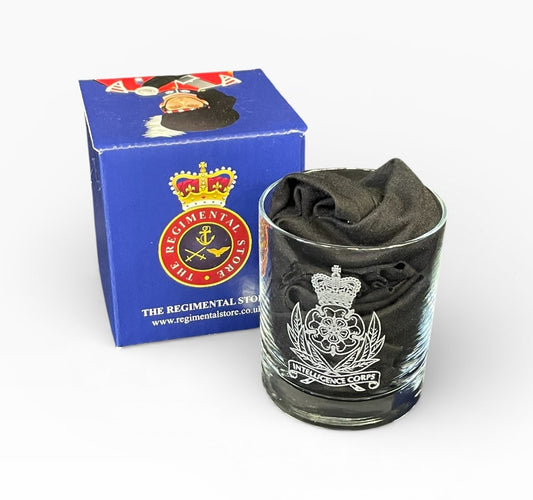Intelligence Corps whisky glasses and gifts.