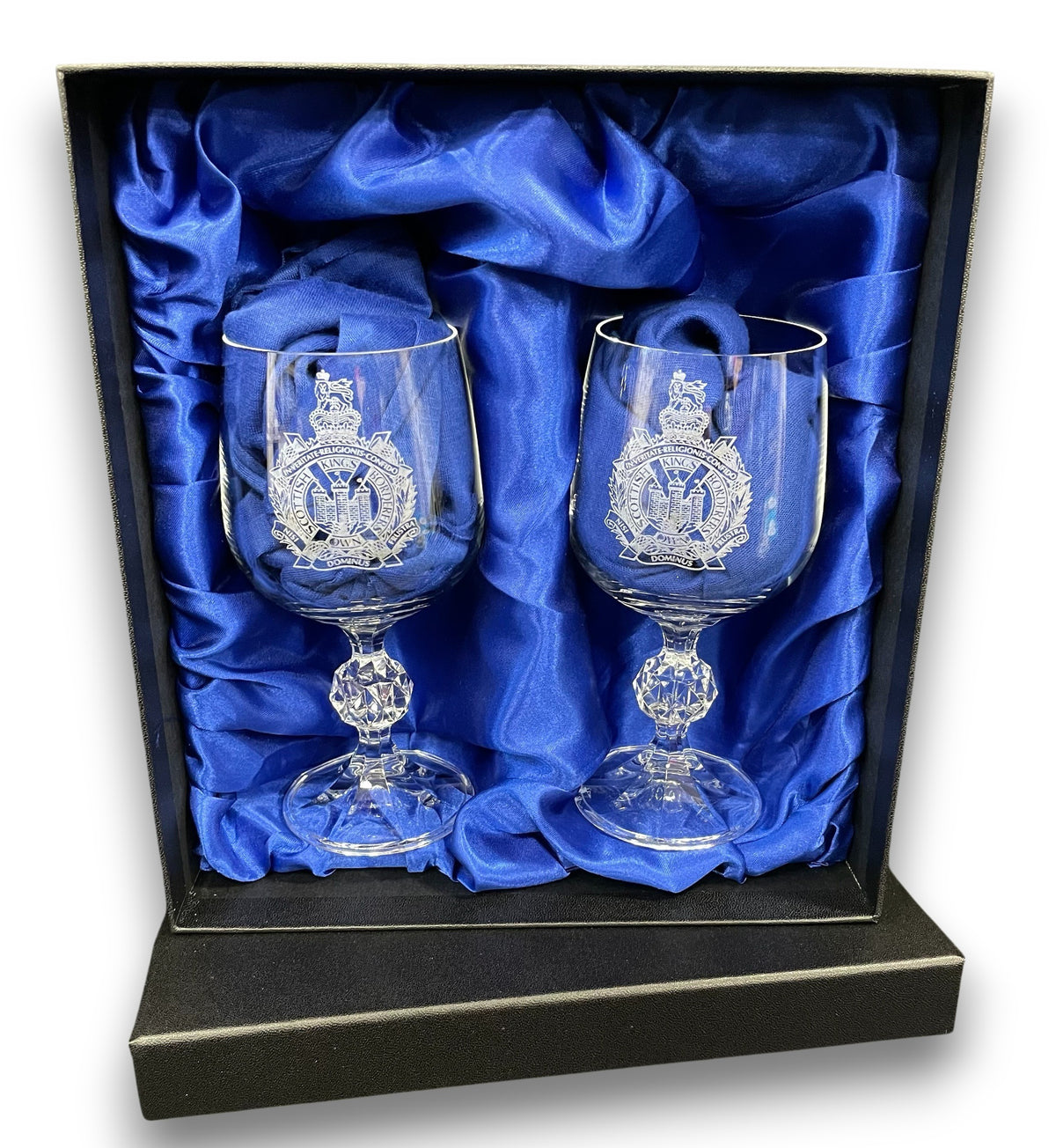 KOSB engraved port glasses and gifts
