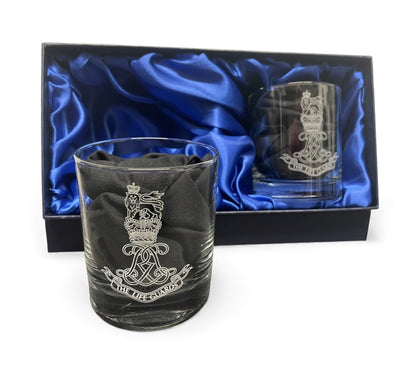 Life Guards twin whisky gift set.