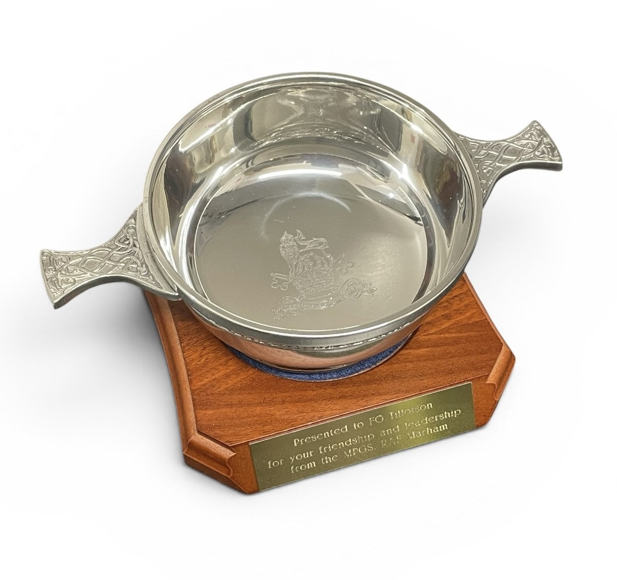 Military quaich retirement gifts