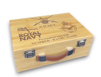 Medal and Memoribillia storage box for UK veterans.