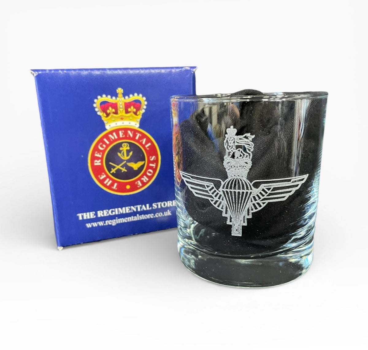 Parachute regiment engraved whsiky glasses and gifts.