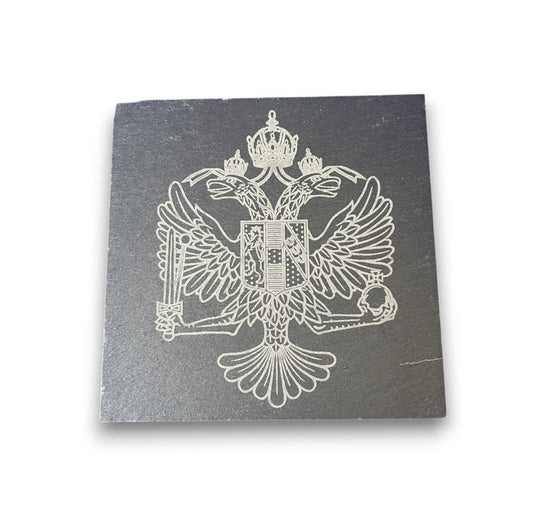 Queens Dragoon Guards engraved slate coasters and gifts.