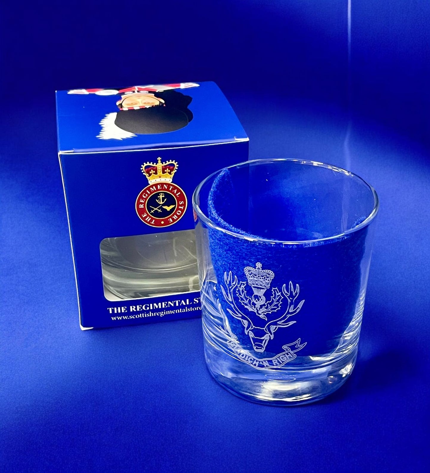 Regimental Whisky Glass