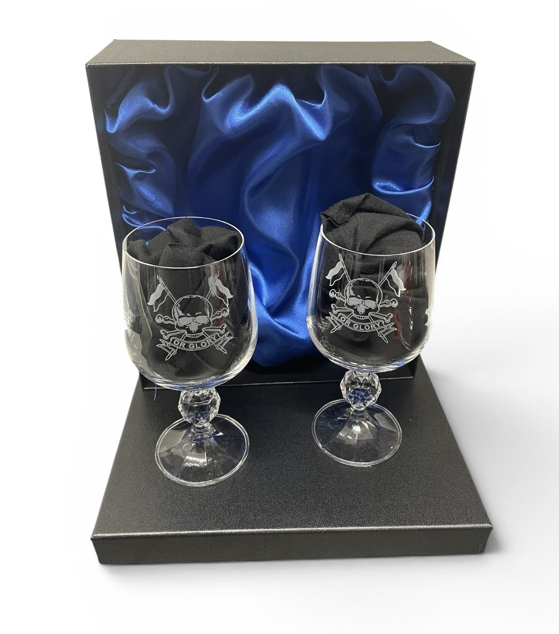 Royal Lancers engraved glassware and gifts.