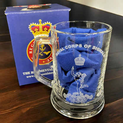 Royal Signals beer glass gifts 