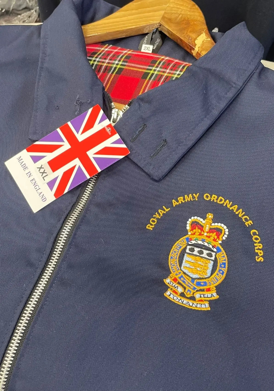 RAOC - Clearance 2XL Harrington Jacket - The Regimental Store Ltd