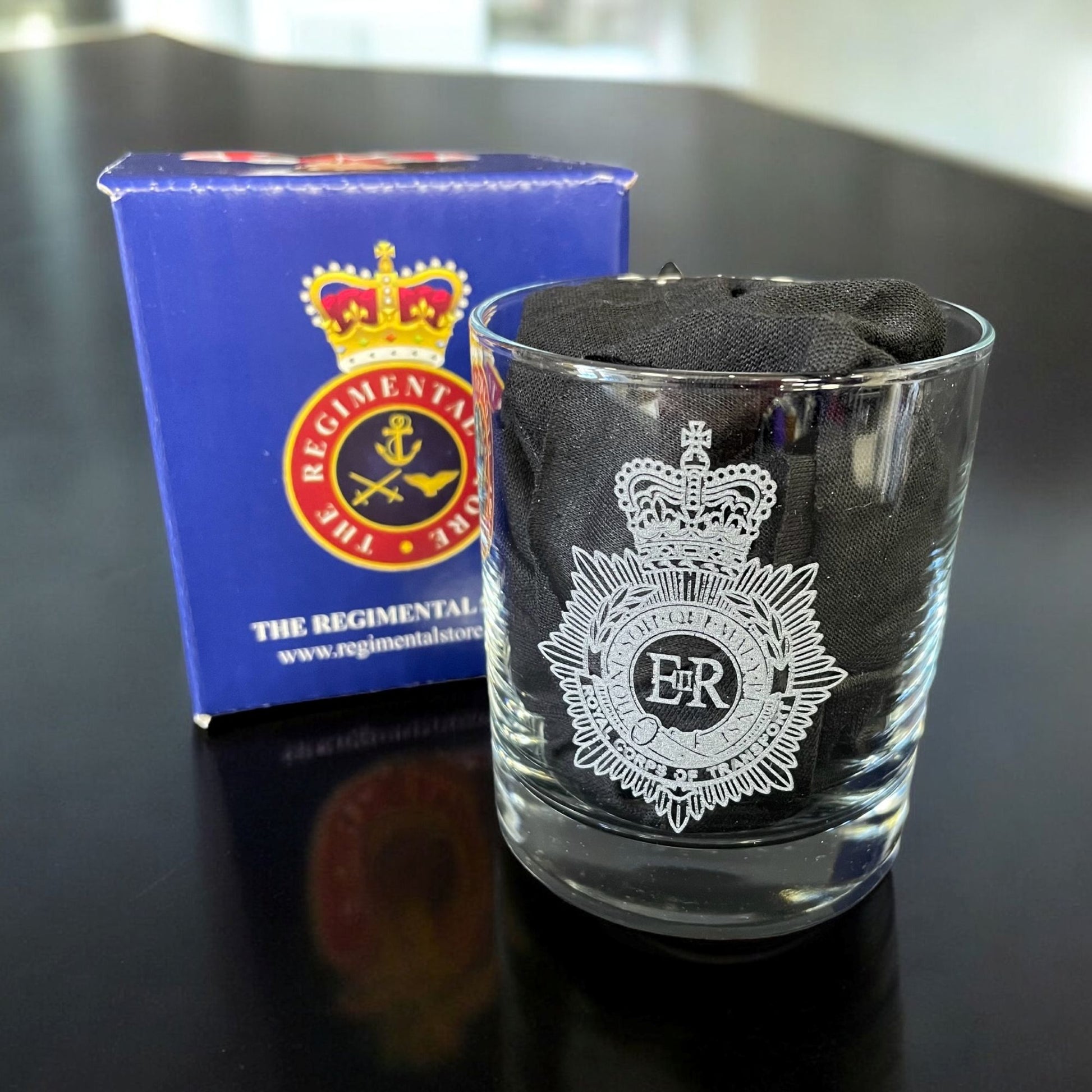 Royal Corps of Transport Whisky Glass