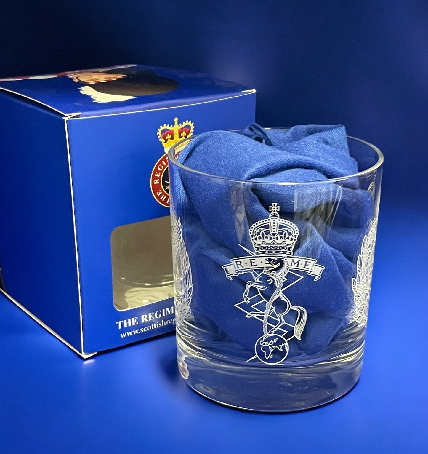 Regimental Whisky Glass