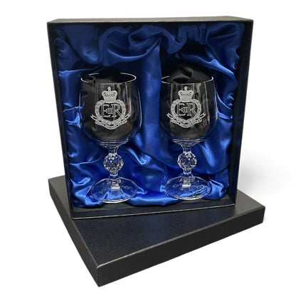 Royal Military Police engraved glasses and gifts.