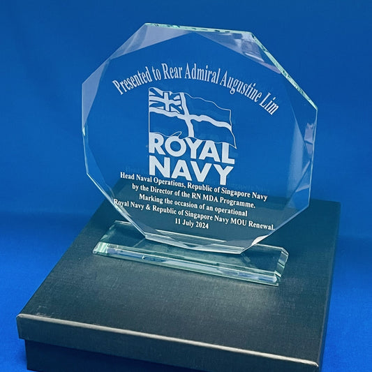 Royal Navy Desk Plaque