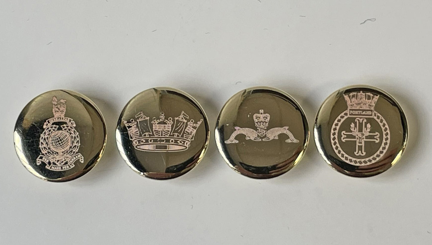 Royal Navy Blazer Buttons
