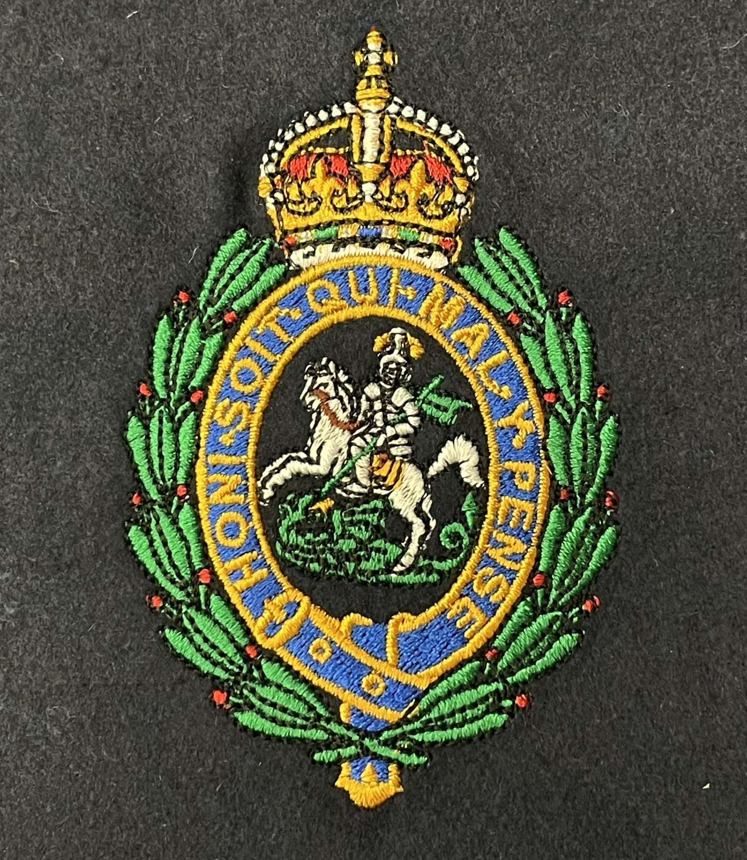 Royal Regiment of Fusiliers embroidered t-shirts nd hoodies.