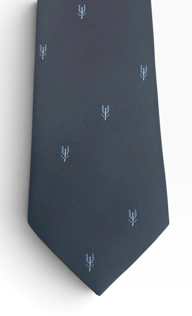 Special Air Service motif regimental tie.