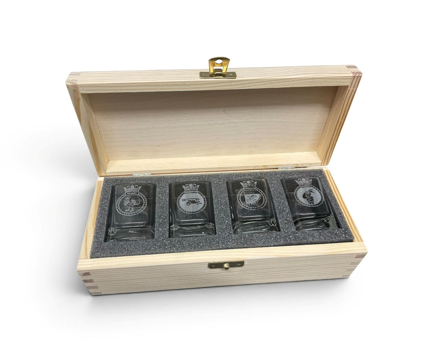 Royal Navy Submarines whisky glasses