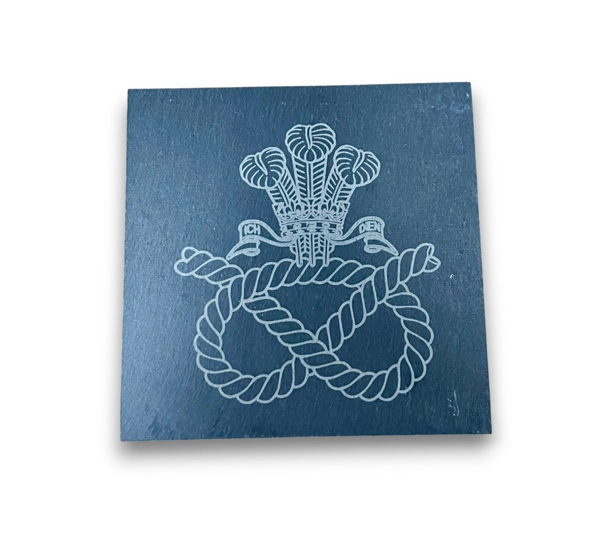 Staffordshire Regiment engraved slate coasters and gifts.