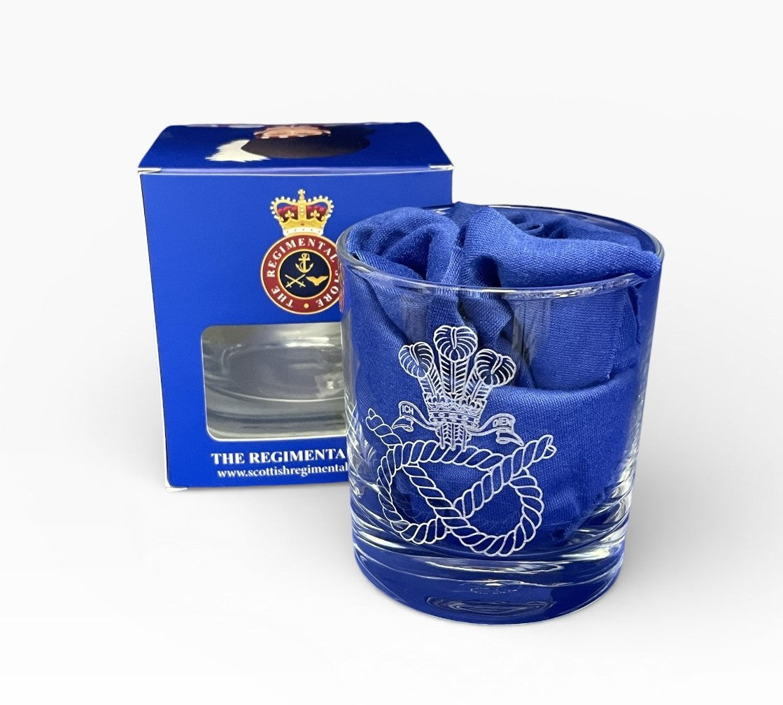 Staffordshire Regiment engraved whisky gasses and gifts.