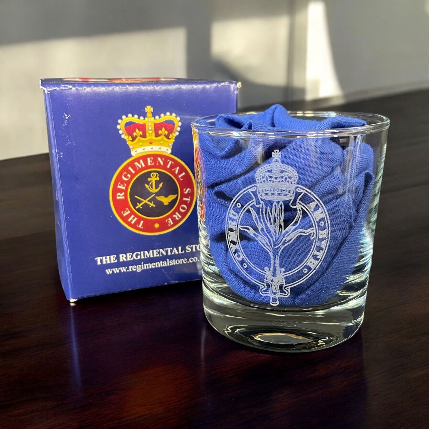 Welsh Guards Whisky Glass
